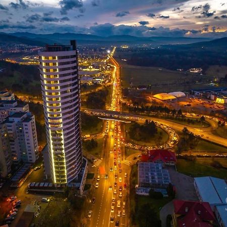Ferienwohnung The Sky Tower - Your Panoramic Life Cluj-Napoca Exterior foto
